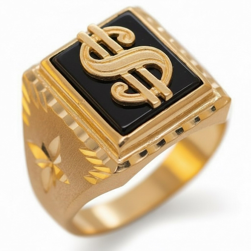 Dollar Sign Rings