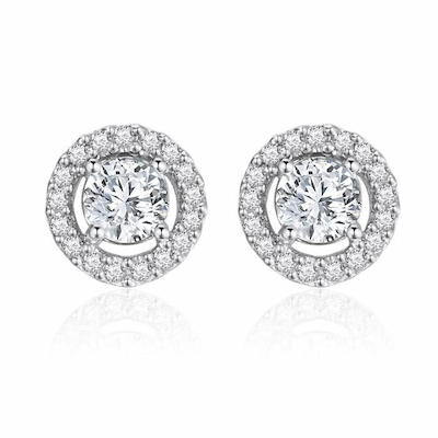 Cubic Zirconia Studs