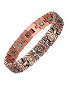 Royal Mini Cross Pattern Pure Copper Bracelet