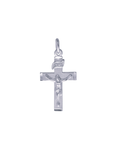 Silver Crucifix Charm