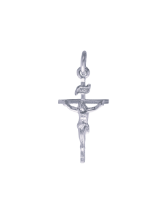 Silver Crucifix Charm