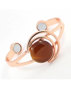 Moon and Sun Style Copper Bangle