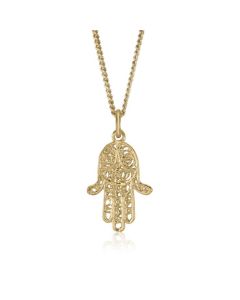 10K Yellow Gold Hamsa Charm