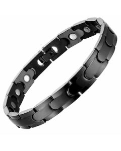 Décolletage Style Black Titanium Bracelet