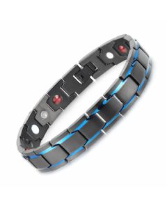 Pavement Style #3 Two Tone Stainless Steel Bracelet