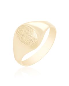 Baby Oval Signet Ring