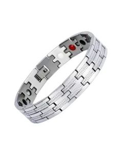 Tire Pattern Titanium Bracelet