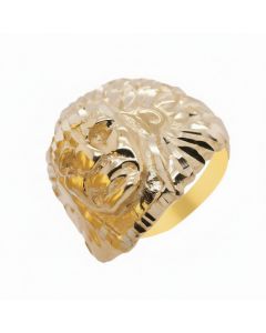 10K Yellow Gold Aboriginal Ring