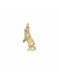 10K Yellow Gold Bear Charm