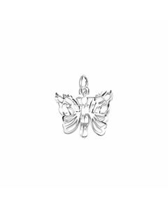 Silver Small Butterfly Charm