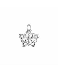 Silver Tiny Butterfly Charm