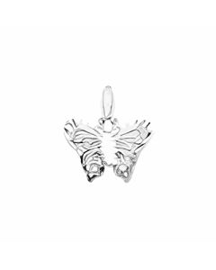 Silver Small Butterfly Charm