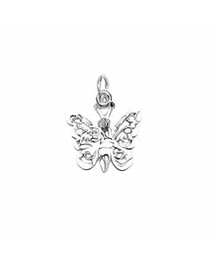 Silver Small Butterfly Charm