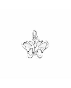 Silver Small Butterfly Charm