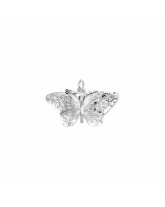 Silver Butterfly Charm