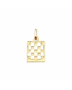 10K Yellow Gold Croatia Pendant