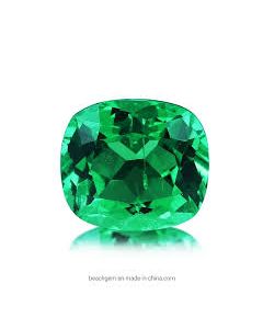  Lab Grown Emerald Cushion Shape