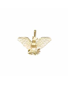 10K Yellow Gold Eagle Pendant