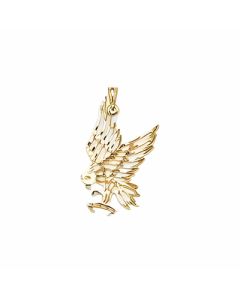 10K Yellow Gold Eagle Pendant