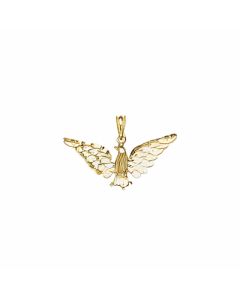 10K Yellow Gold Eagle Pendant