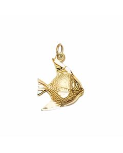 10K Yellow Gold Sunfish Charm