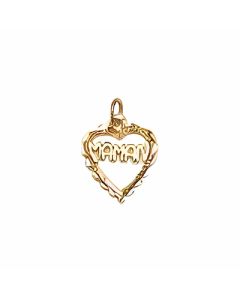 10K Yellow Gold French Charm (Maman)