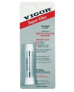 Vigor Super Glue 10/20 Series, 2 Gram Tube