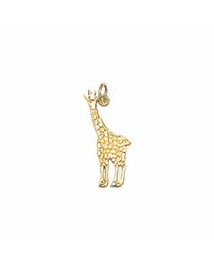 10K Yellow Gold Giraffe Charm