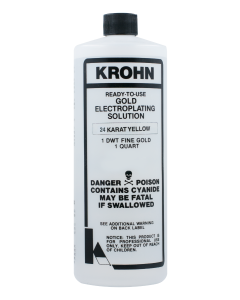 Krohn Ready-to-Use Gold Plating Solutions