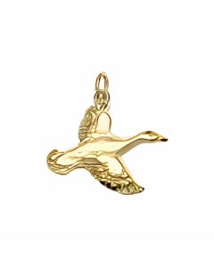 10K Yellow Gold Great Heron Charm