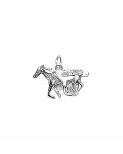 Silver Horse & Colt Charm