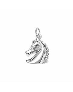 Silver Horse Head Charm