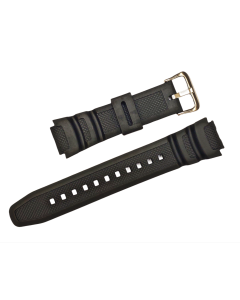 18X26mm Black Diamond Pattern Flat TPU Silicone Watch Band