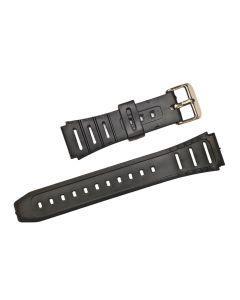 20X23mm Black Very thin and Dainty Style TPU Silicone Watch Band