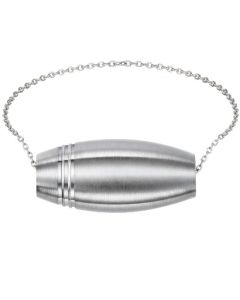 Stainless Steel Slider Barrel Pendant