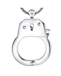 Stainless Steel Handcuff Pendant