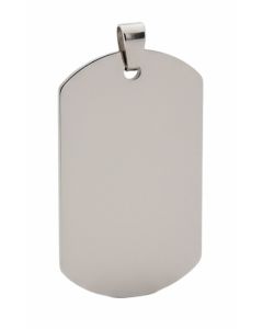 Titanium Short Dog Tag