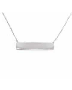 Stainless Steel Bar Necklace