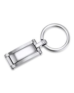 Elegant engravable key ring