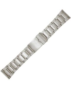 Stainless Steel 24mm Long Flat Box Style Buckle Watch Strap