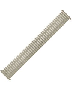 Steel Metal Bamboo Raft Style Expansion Watch Strap 20-23mm