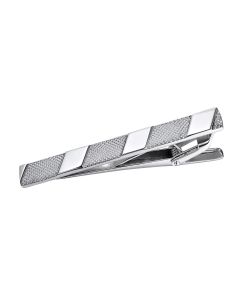Dotted slanted pattern tie bar