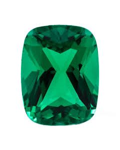 Lab Grown Emerald L.Cushion Shape-8.0mm