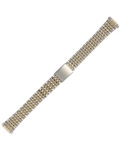 Two Tone 12-15mm Wire Style Buckle Watch Strap