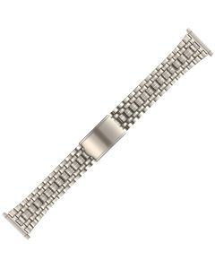 Stainless Steel 18-22mm Decorative Style Buckle Watch Strap