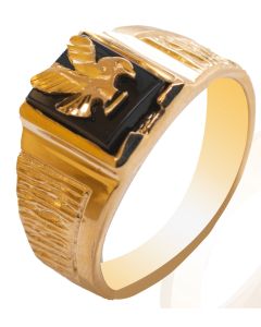 10K Yellow Eagle Ring MJ10335