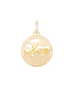 Small Domed Mom Charm