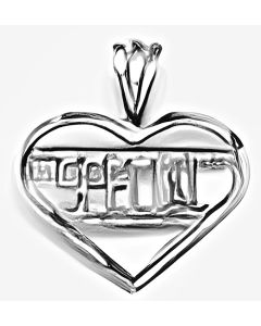 Silver "Special" Heart Pendant
