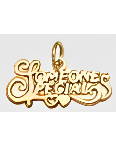 10K Yellow Gold "Someone Special" Charm