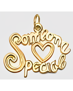 10K Yellow Gold "Someone Special" Charm